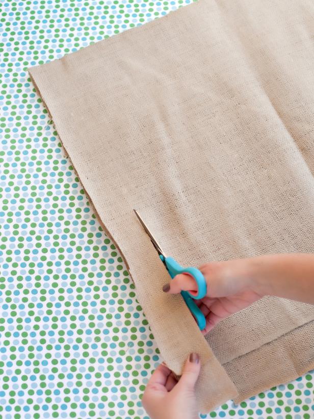 Burlap Strip Cutting Burlap Strip Cutting