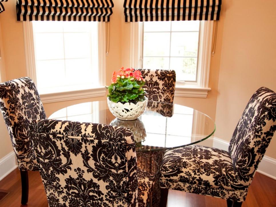 Black and White Dining Room Chairs