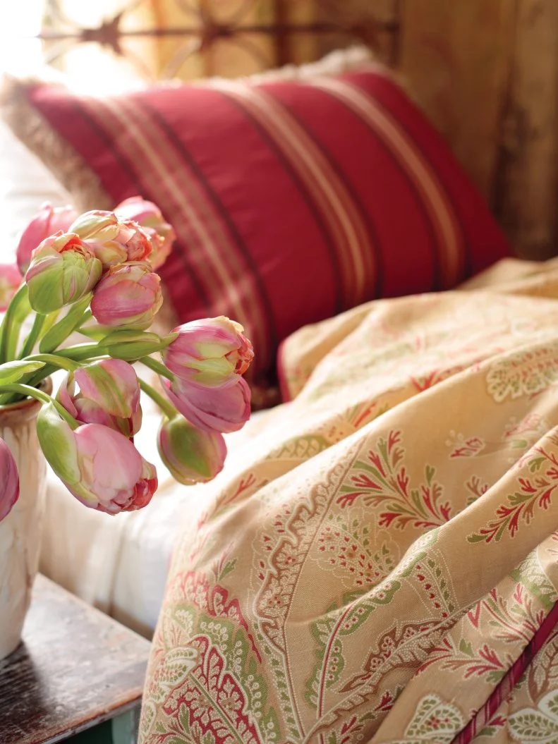 Place Fresh Flowers on a Nightstand