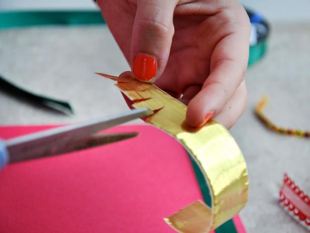 Embellished Gold Ribbon