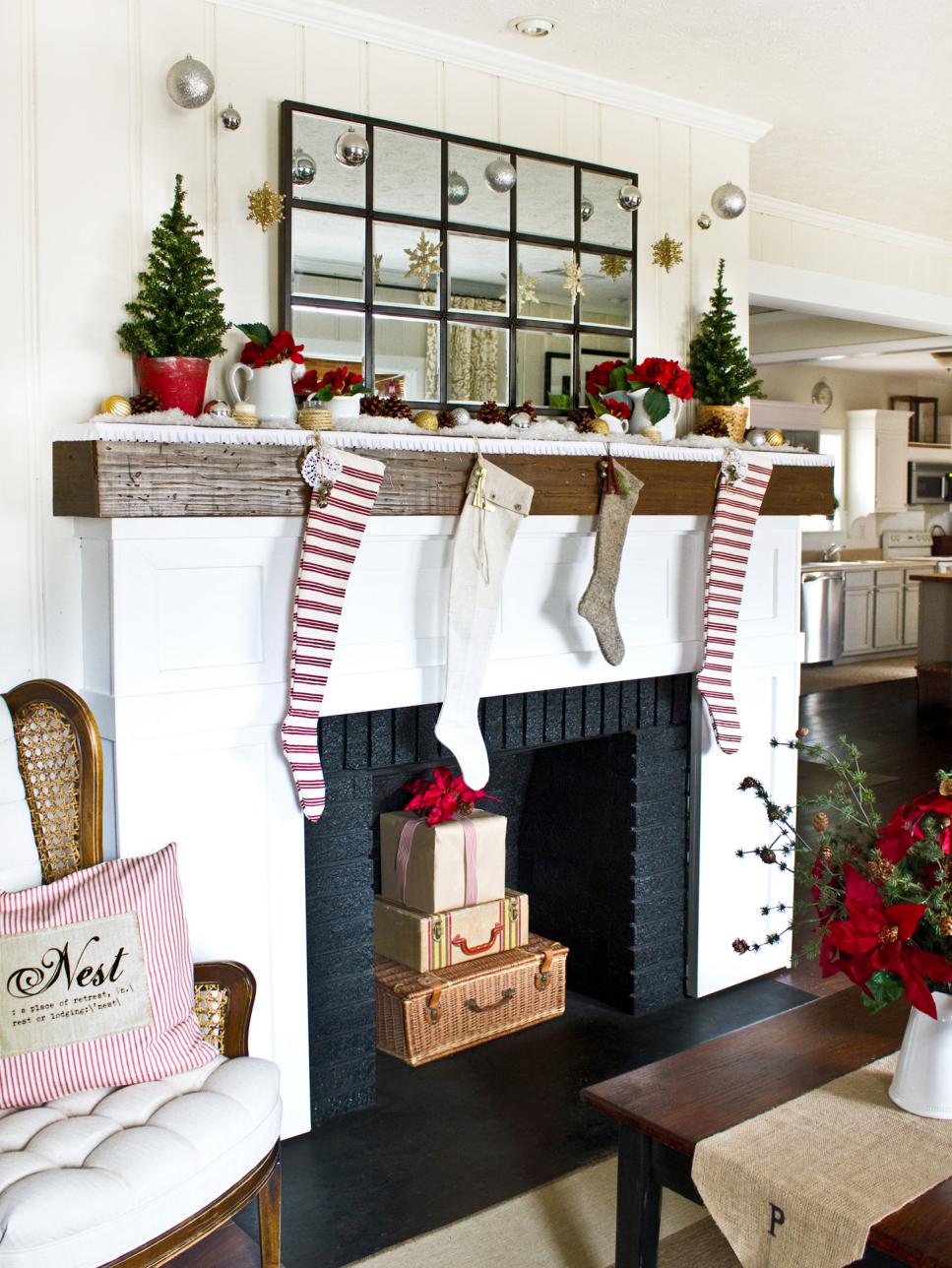Decorate Your Mantel Year Round HGTV