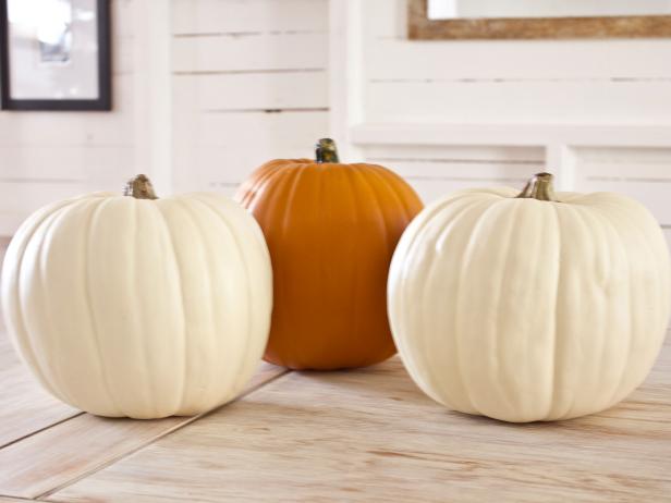 Gather Faux Pumpkins Step 1 Gather Faux Pumpkins Step 1