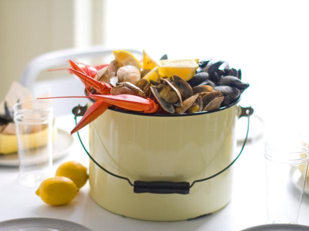 Food at a Clambake Food at a Clambake