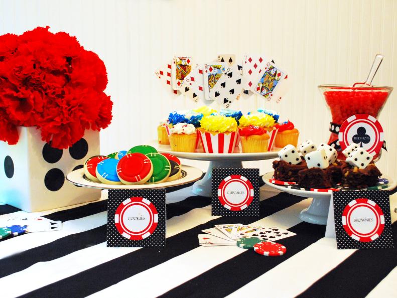 Casino Night Dessert Table Designed by Kelly Lyden