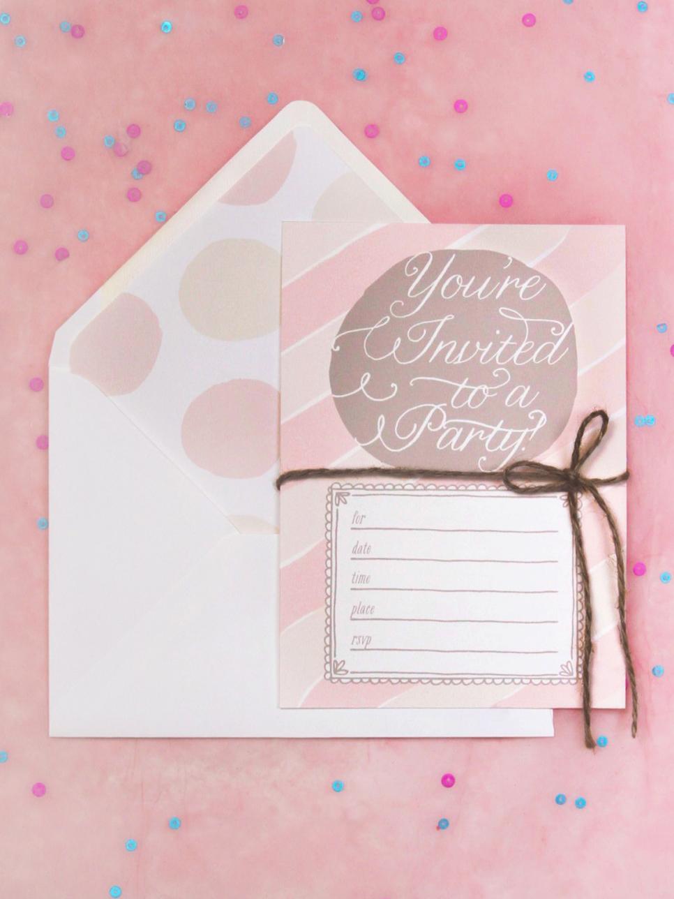 printable party invitations for free