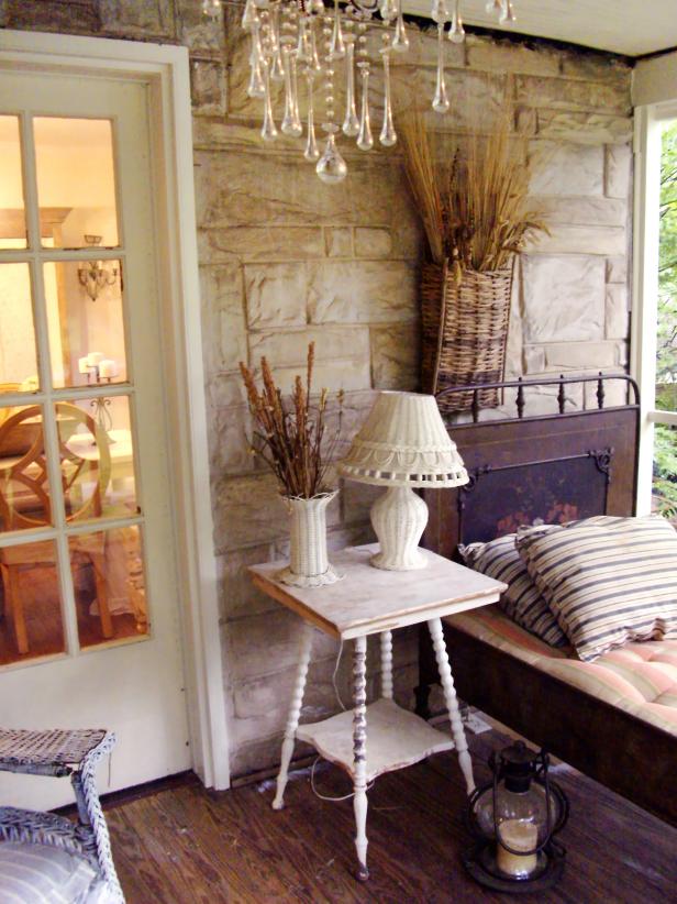 Shabby Chic Decorating Ideas for Porches and Gardens | HGTV