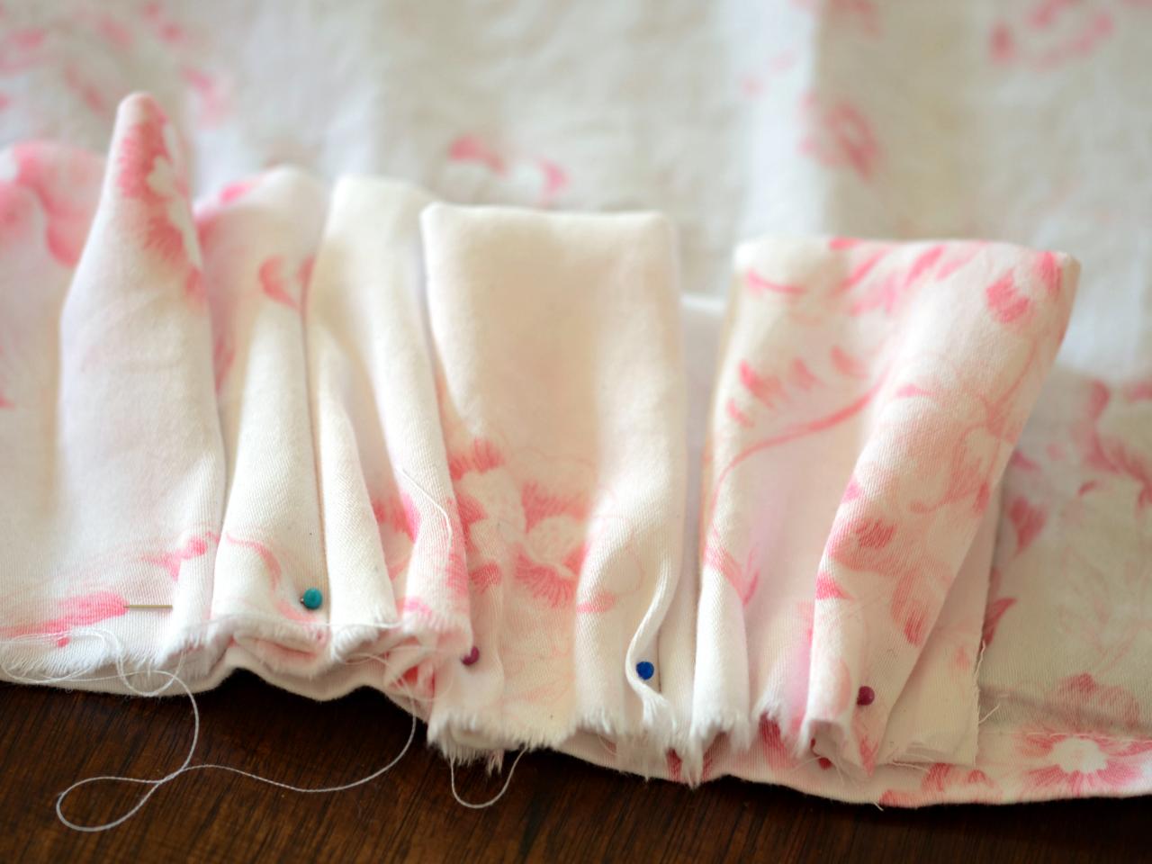 Simple Shabby Chic Ruffled Pillow HGTV