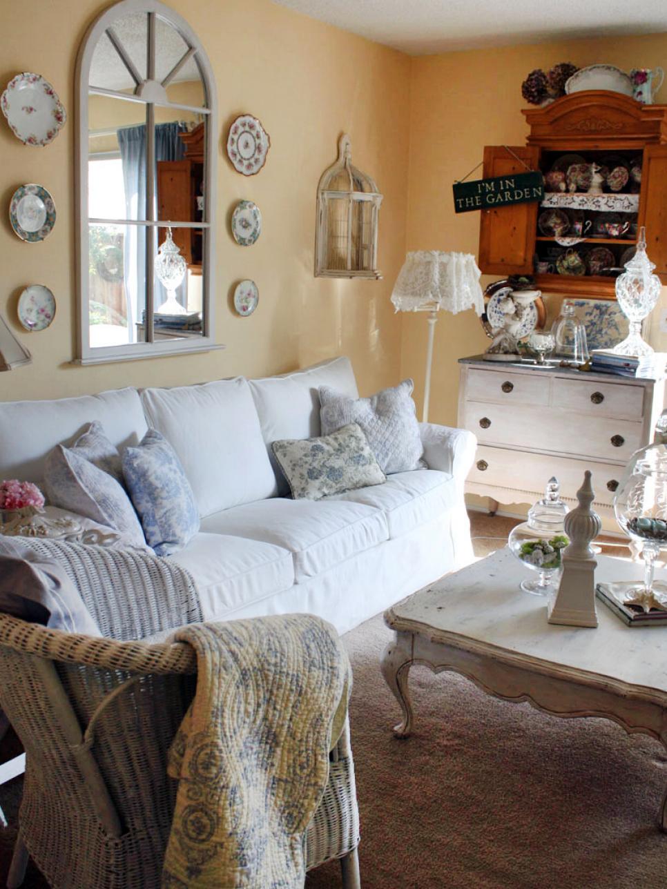 Shabby Chic Living Rooms HGTV