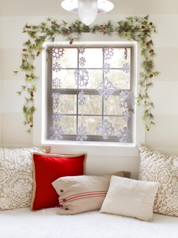 Snowflake Curtain for Christmas Snowflake Curtain for Christmas
