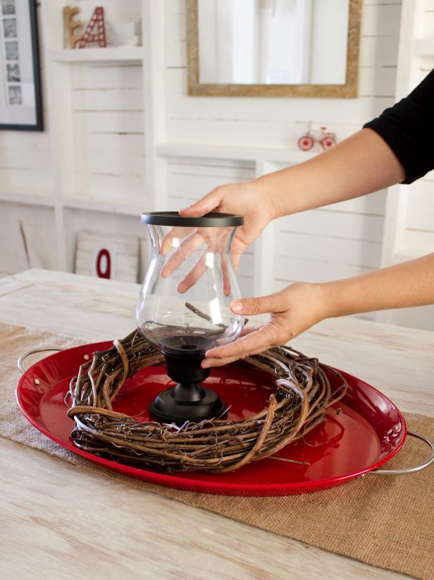 Candleholder in Centerpiece