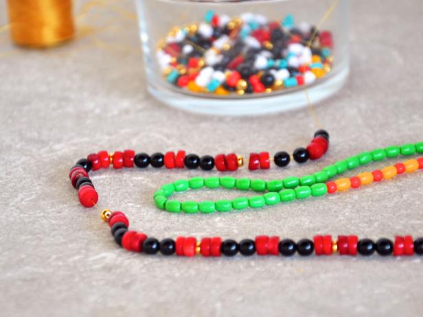 Beads Ready for Kwanzaa Unity Cup Beads Ready for Kwanzaa Unity Cup