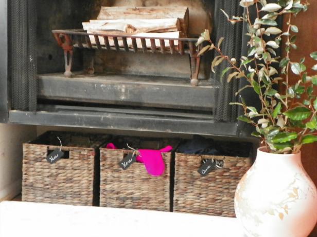 Fireplace Storage