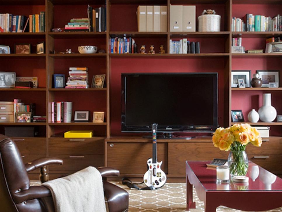 Chic Media Storage Ideas HGTV