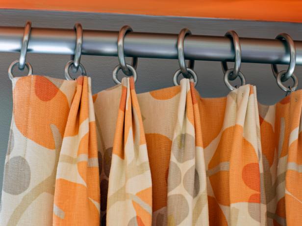 Cool Orange Drapery Cool Orange Drapery