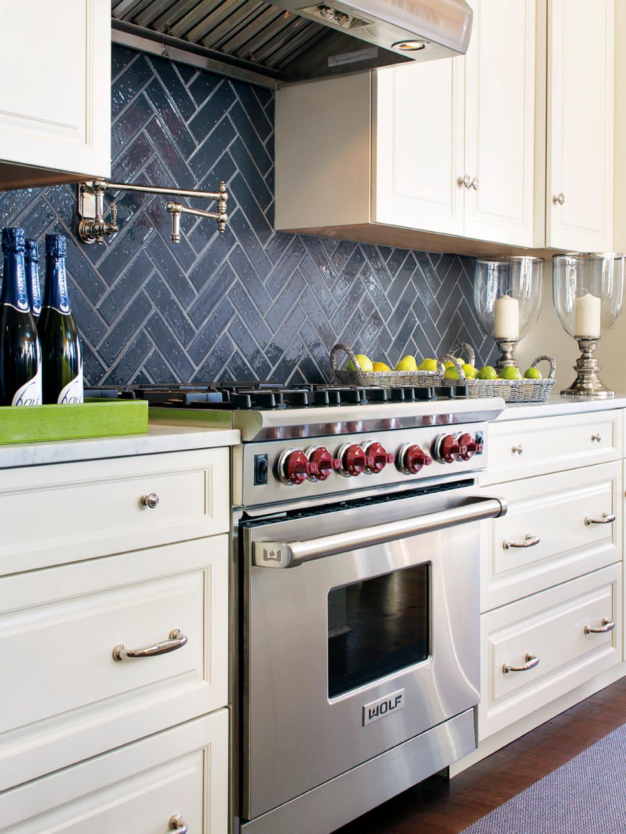 Painting Kitchen Backsplashes: Pictures & Ideas From HGTV | HGTV