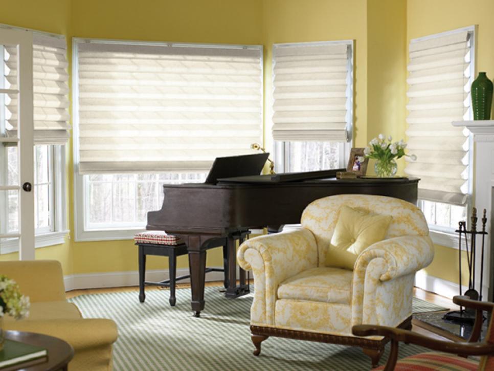 large kitchen window treatments