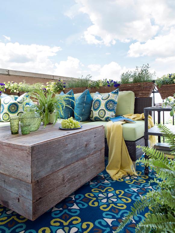 Eclectic Outdoor Sitting Area Eclectic Outdoor Sitting Area