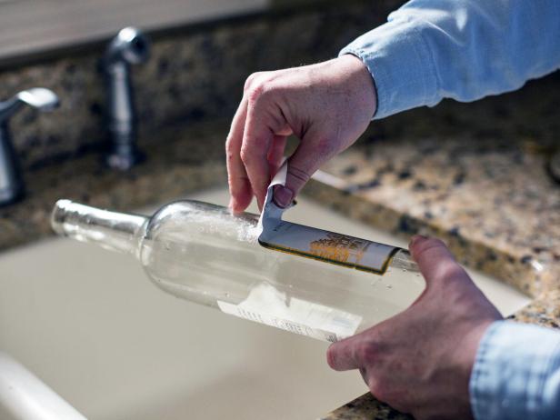 Peeling Label Off Wine Bottle Peeling Label Off Wine Bottle