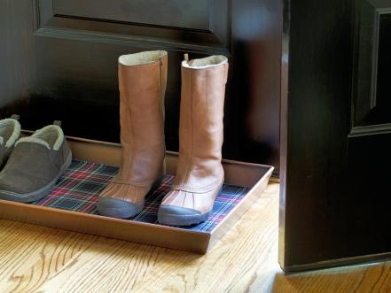 1. Wearing Shoes Inside the House