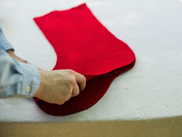 Create a Stocking with Two Pieces of Felt Create a Stocking with Two Pieces of Felt