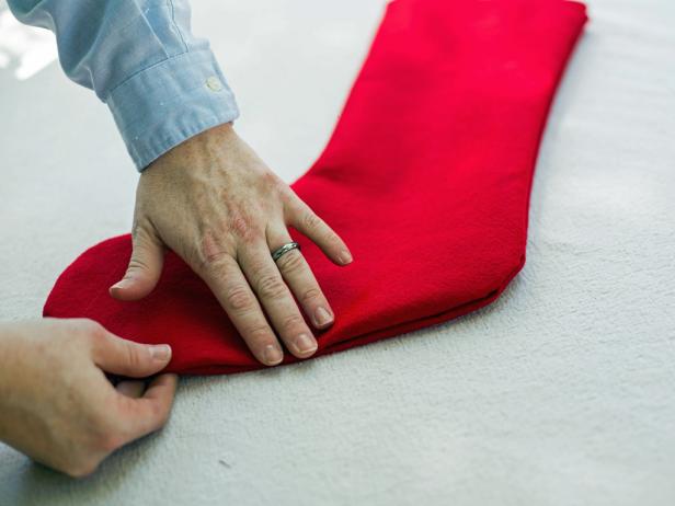A No-Sew Stocking Uses Two Felt Pieces A No-Sew Stocking Uses Two Felt Pieces