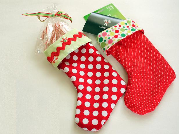 how to make a mini stocking hgtv how to make a mini stocking hgtv