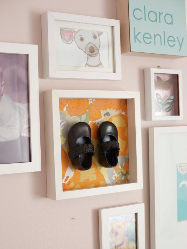 Baby Shoes Shadowbox Baby Shoes Shadowbox