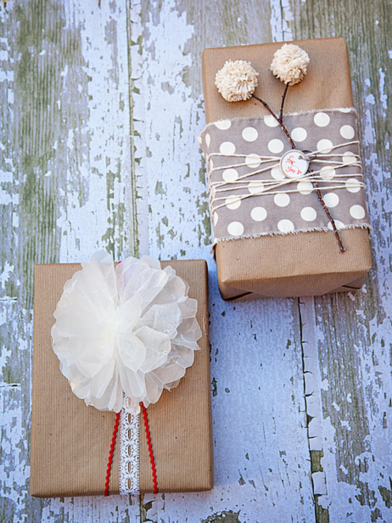 Gift Wrapping Ideas HGTV