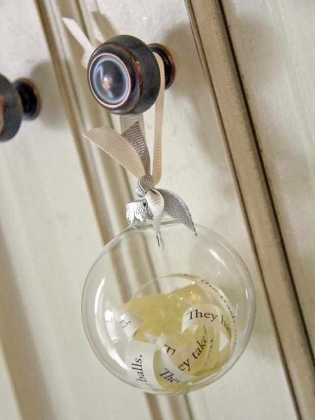Personalized Glass Christmas Ornament Personalized Glass Christmas Ornament