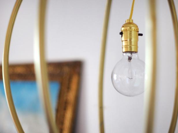 Hula Hoop Chandelier Hula Hoop Chandelier