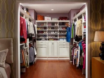 White master closet