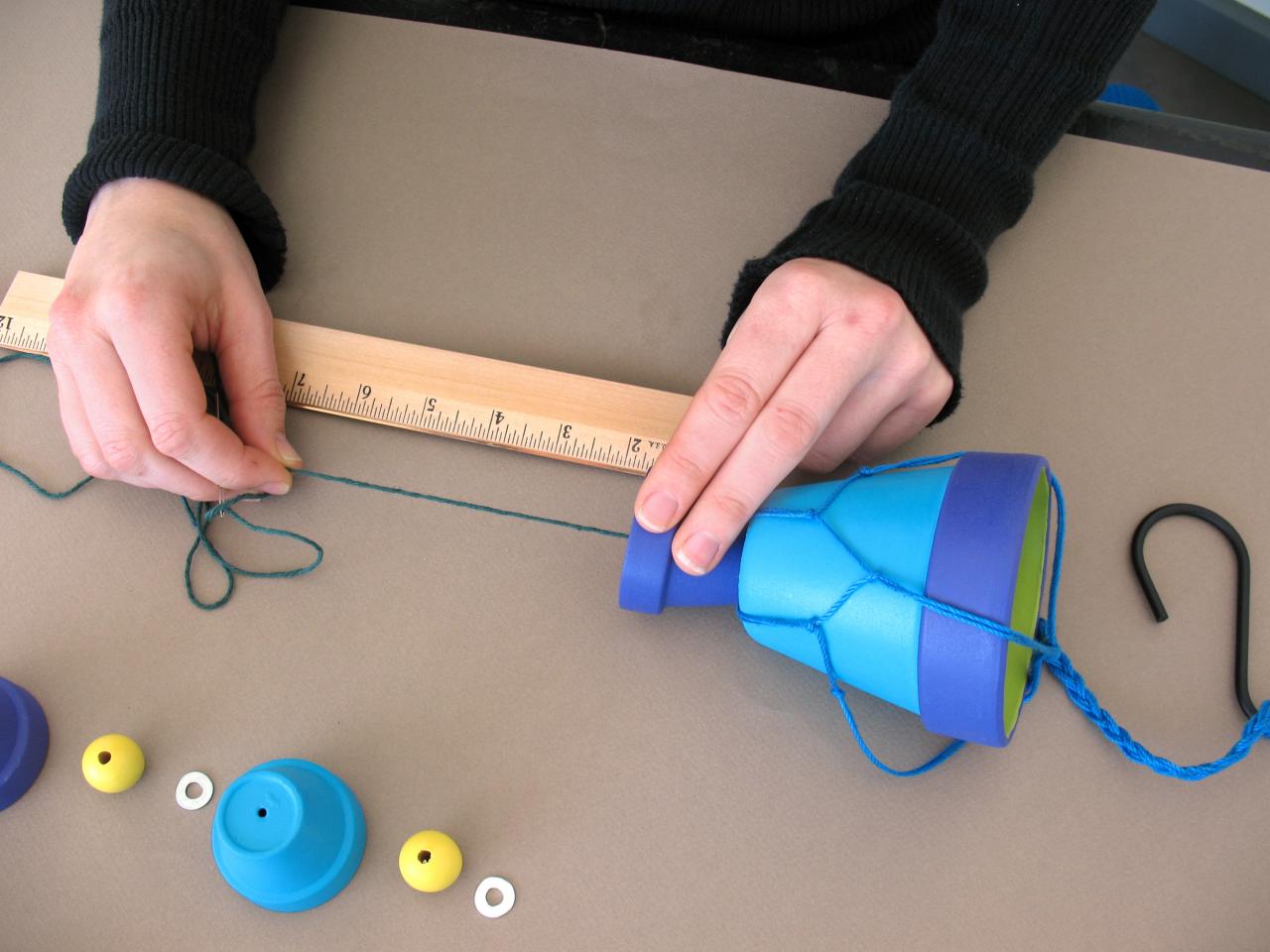 How To Make Wind Chimes Out Of Terra Cotta Pots Tos Diy Step 5