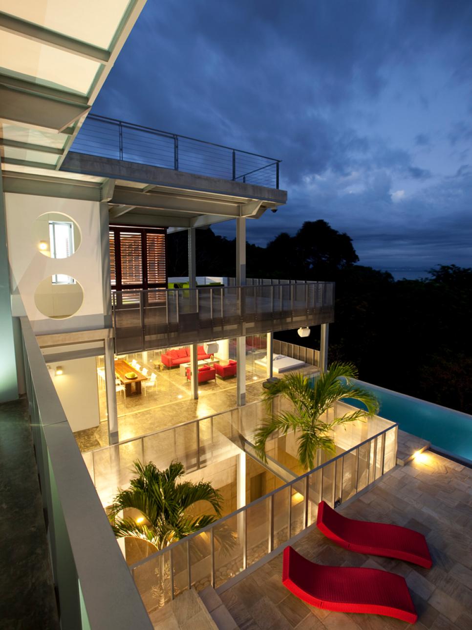 Multilevel Outdoor Living Space