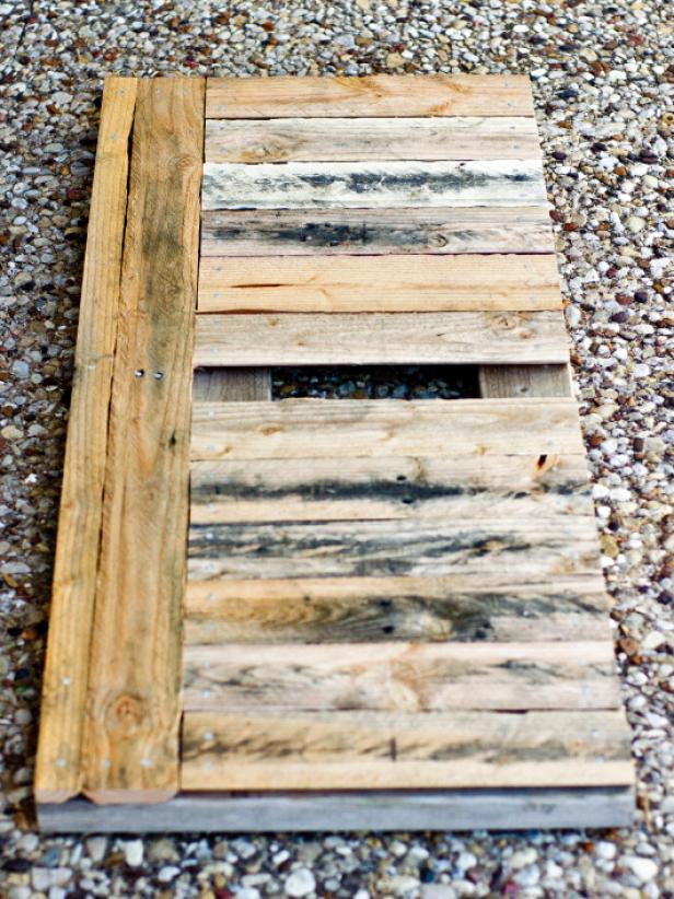 Attach Horizontal Wood Pieces to Bar Top Attach Horizontal Wood Pieces to Bar Top