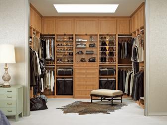 Organized Executive Closet