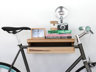 Modern Bike Shelf