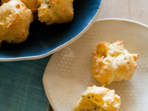 Smoked Gouda and Herb Puffs