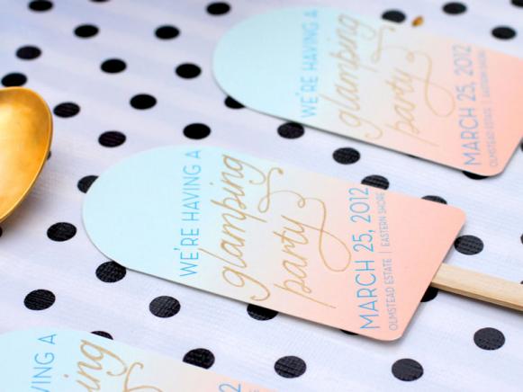 Popsicle Invitations
