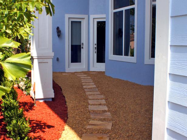An Inviting Stone Walkway An Inviting Stone Walkway
