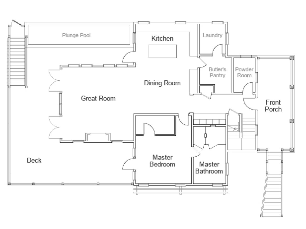 Inspiring Dream House With Floor Plan Photo - House Plans | 57139