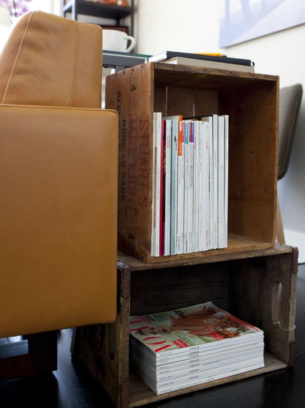 Wood Carton Magazine Holders Wood Carton Magazine Holders