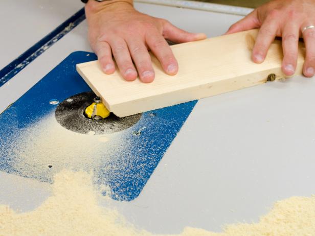 Cut pine boards to size or have them cut at a local hardware store.