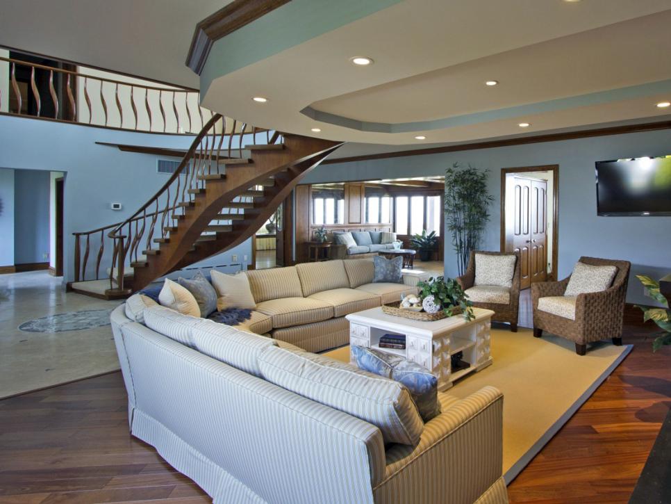 Elegant Coastal Living Room Elegant Coastal Living Room