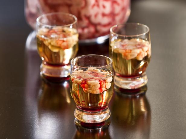 Bloody Brain Halloween Cocktail Bloody Brain Halloween Cocktail