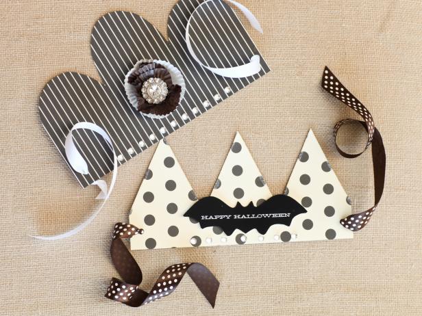 Be sure to leave the ends of the ribbon long enough so the crowns will be able to comfortably tie around kids' heads.
