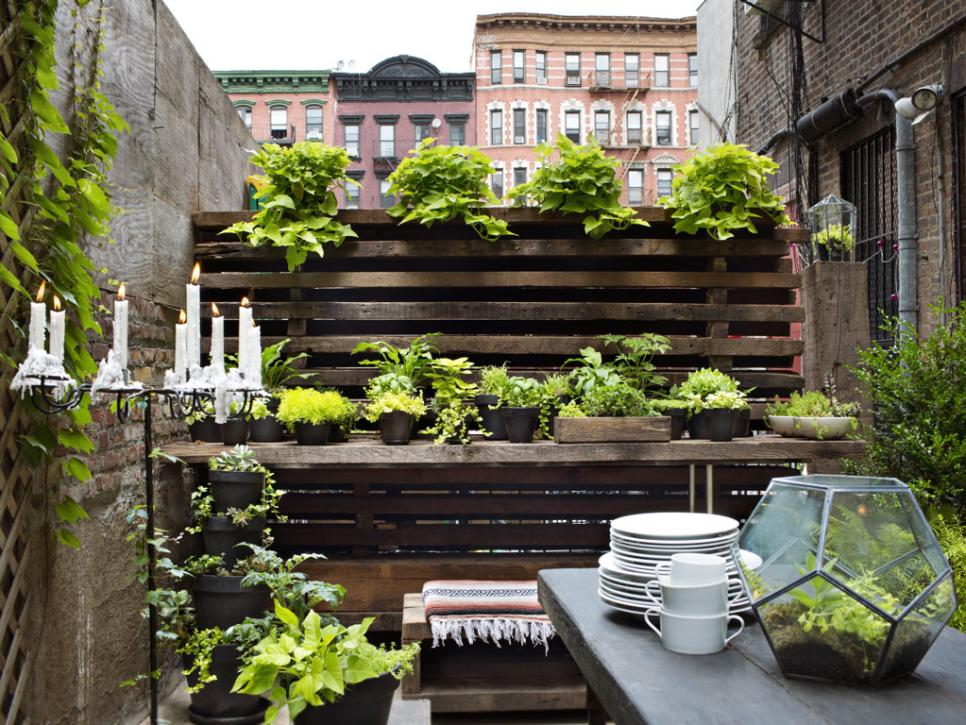 How can you build a mini farm garden in a small yard?