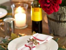 Nature-Inspired Table Setting for Thanksgiving
