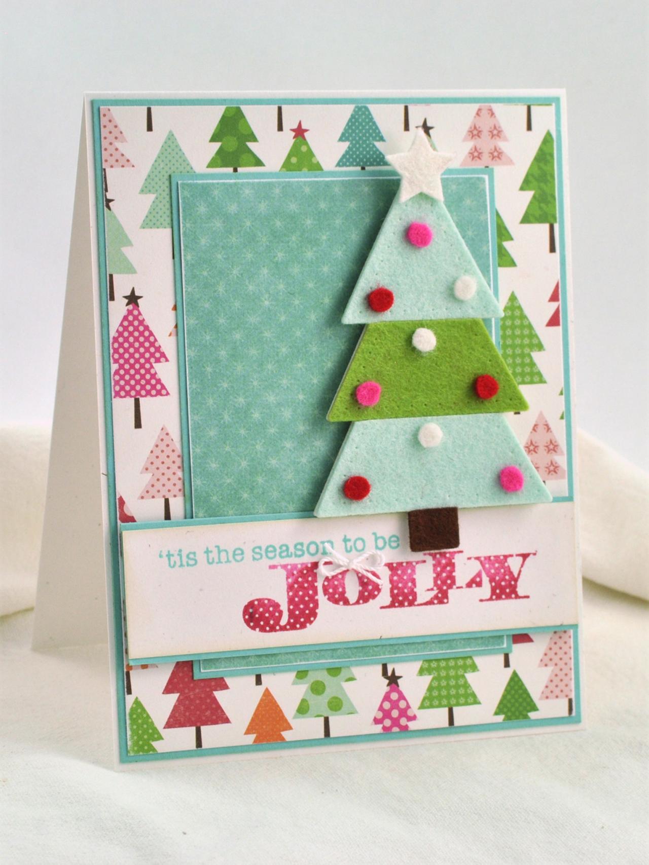 16 Handmade Christmas Cards Easy Crafts And Homemade Decorating 