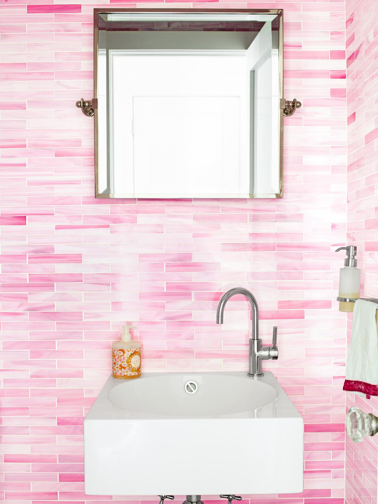 Unique 50 Pink Bathroom Design Decorating Inspiration 15 Chic