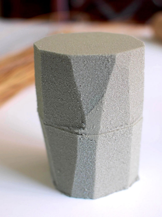 Gray Floral Foam Gray Floral Foam